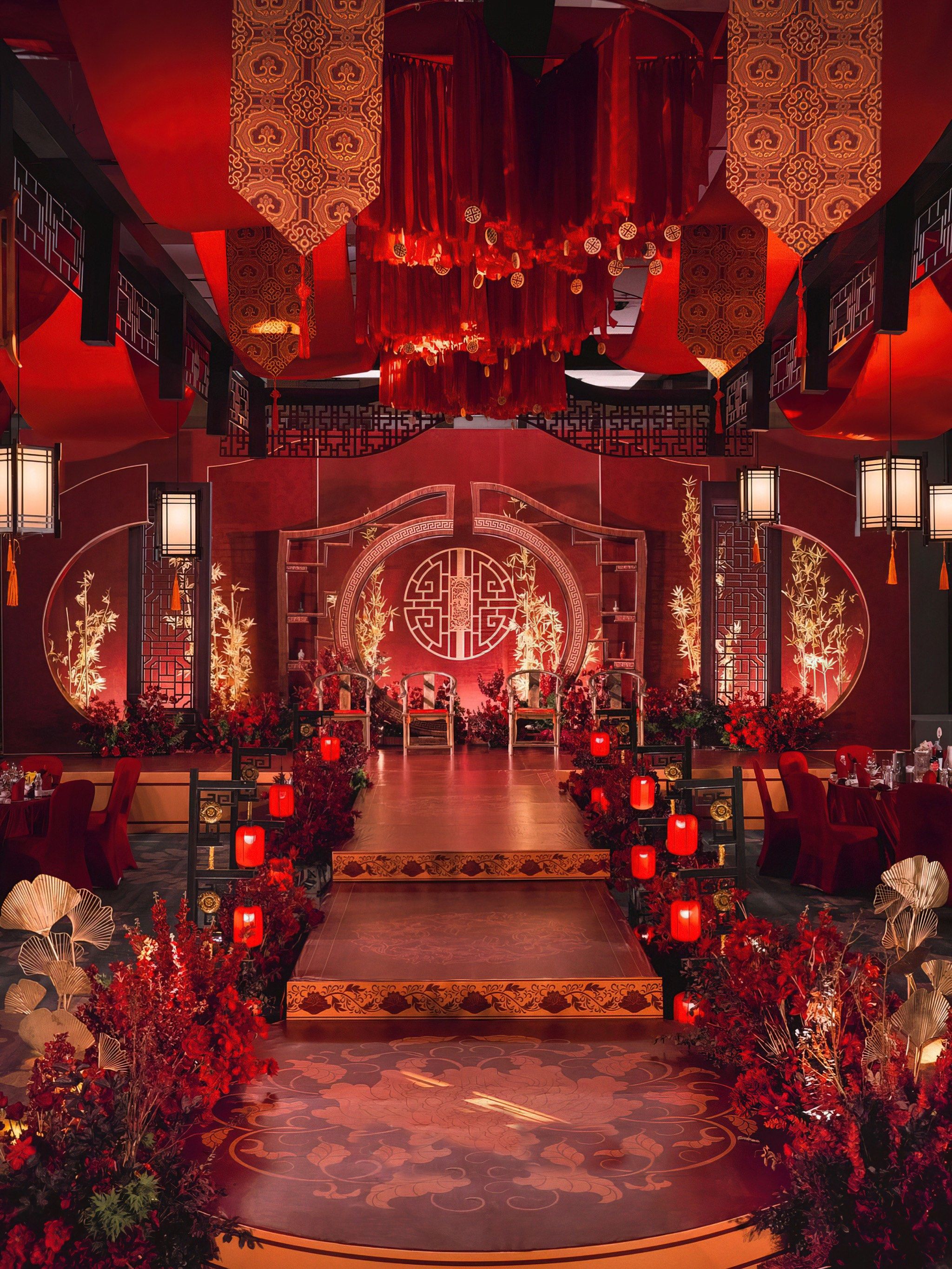 中式婚礼大揭秘!红色嫁衣下的古典韵味