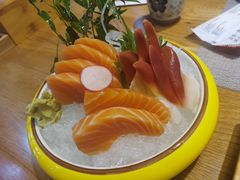 三文鱼刺身-樱の千渡日式料理·铁板烧•烧鸟(金盛田广场店)