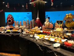 -海棠湾洲际-涛·海底餐厅·美人鱼·自助餐·海底隧道