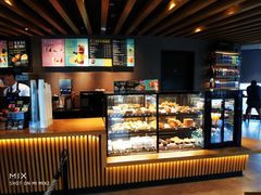 面包甜点陈列柜-星巴克(夏日百货店)