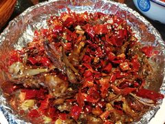 青椒手撕鸭-味上湘菜馆(河马店)