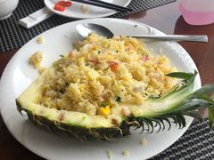 菠萝炒饭-蜈支洲岛珊瑚酒店临海阁中餐厅