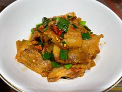 糟辣椒炒回锅肉-侯家庄私房菜馆观景餐厅