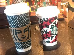 节日拐杖糖纸杯-星巴克(尚品中心1F店)