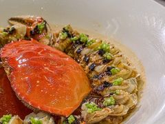 陈年萝卜蒸帝王蟹-世博源公馆·本帮融合菜·主题包厢·江景餐厅