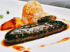 葱烧海参配乌米菌-鲁采LU STYLE(新天地店)
