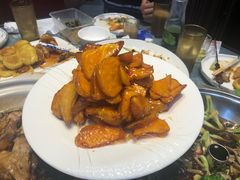 拔丝地瓜-老码头黑皮肘子锅包肉(文政街店)