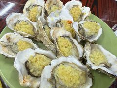 碳烤蒜蓉生蚝-贞姨美食·老字号海鲜大排档
