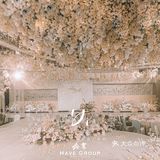 婚礼上自然流露的幸福感让现场更有温馨浪漫的氛围