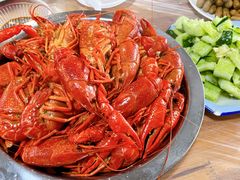 清蒸大虾-五七小李子油焖大虾(总店)
