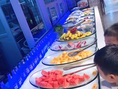 自助取餐区-快乐爱斯米牛排自助(正大广场店)