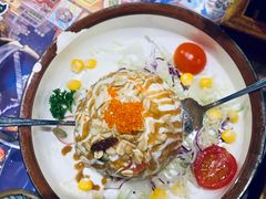 炸温泉蛋土豆泥沙律-仙隐小鹿中華の日料(正弘城店)