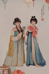 -后宫·古装汉服京剧儿童亲子全家福摄影