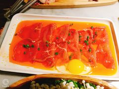 水上漂嫩牛肉-尚尚仙·酸汤猪手·猪肚鸡火锅(华联万柳购物中心店)