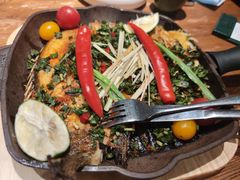 香茅草烤罗非鱼-云海肴·汽锅鸡·云南菜(美罗城店)