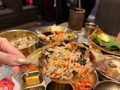 -草家酱蟹炭火烤肉店(珲春南路一店)