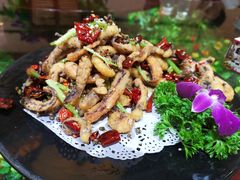 干煸鱿鱼须-老城味道·传统天津菜(杨柳青店)