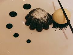 巧克力熔岩蛋糕-Jean Georges