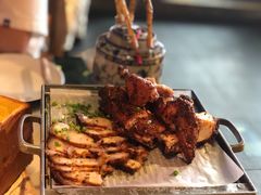 烤绿茶肉烤鸡双拼-绿茶餐厅(领展购物广场·中关村店)