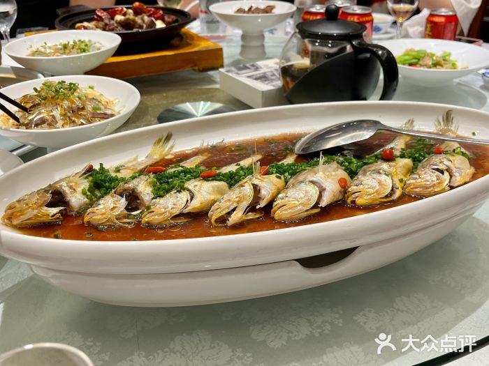 瓯菜排档·温州海鲜(玕南店)葱油野生小黄鱼图片