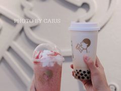 冰博克厚牛乳波波-喜茶(北京三里屯太古里店)