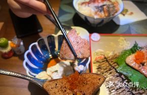 Foie Gras and Scallop Seafood Donburi