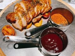 碳烤猪颈肉-小大董·烤鸭(观景餐厅·南京西路店)