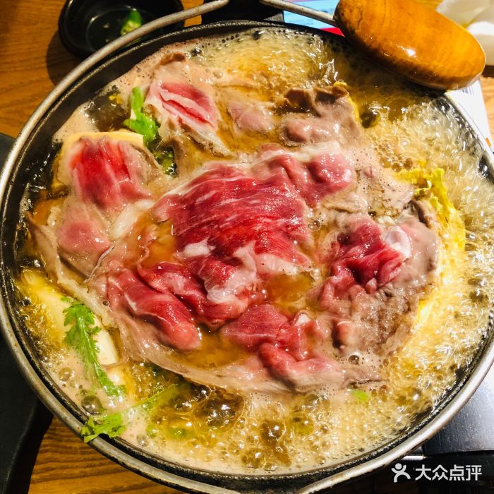 居心地屋かくら弐代目牛肉寿喜锅乌冬图片 - 第2张