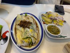 鸡蛋肠粉-廣九广味食堂-猪肚鸡火锅(曼哈顿店)