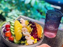 黄桃大虾沙拉-摇滚披萨(长春街店)