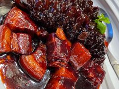 葱烤大乌参红烧肉-好福记饭店(红梅公园店)