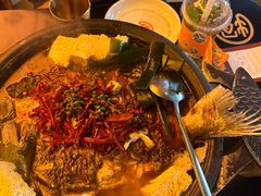 -探鱼·鲜青椒爽麻烤鱼(三水广场店)