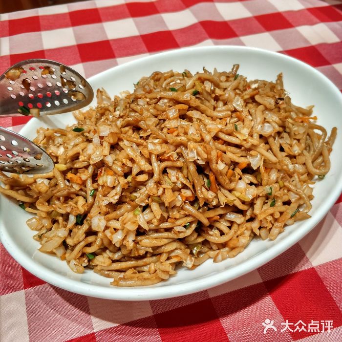 西贝莜面村(荟聚中心店)酸菜炒莜面图片