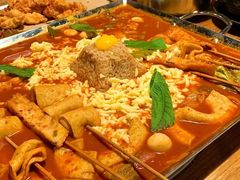 鱼饼火山炒年糕-包装马车·韩国料理·포장마차