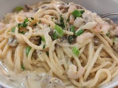 蓝钻虾松海胆酱意大利面-红小满休闲餐厅(十全街店)