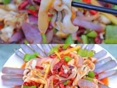 辣炒蛏子王-四川小胡子海鲜(丁村万人海鲜广场店)