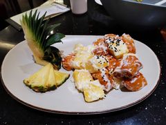菠萝油条虾-鹿港小镇(滨北店)