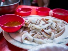 白灼鱿鱼-垦丁辉哥生鱼片