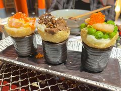 达摩三珠脆脆丸子-西月山居匠心创意料理(江汉路新佳丽广场店)