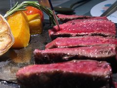 澳洲特拉克拉西冷牛排-蜜桃花开·中西融合菜E&W(南长街店)