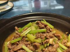 芹菜牛肉-古道村落(温汤店)