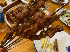 羊肉大串-丹东立强海鲜烧烤·牛B大串(星海店)