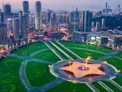 -大连星海广场音乐喷泉