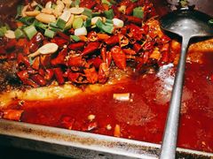 -探鱼·鲜青椒爽麻烤鱼(西南商都店)