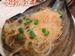 位上烤带子-广州万富希尔顿酒店·感趣自助餐厅·金秋蟹宴生蚝海鲜刺身