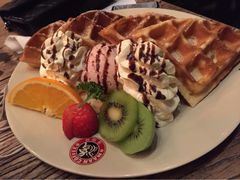 水果冰淇淋松饼-漫咖啡MAANCOFFEE(清江路店)