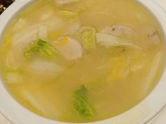 鸡汤芋儿菜-芙蓉凰花园酒楼