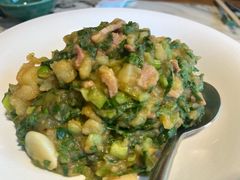 土豆泥炒小白菜-那家小馆•北京菜•烤鸭(香山店)