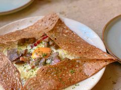 巴黎火腿鸡蛋芝士蘑菇可丽饼-RAC BAR(安福路店)