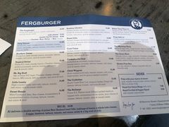 菜单-Fergburger(皇后镇店)